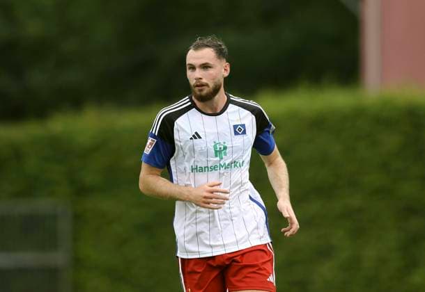 Foto : Valon Zumberi HSV Fussball Regionalliga Nord , am Sa. 12.08.2023 Hamburger SV II - SV Drochtersen