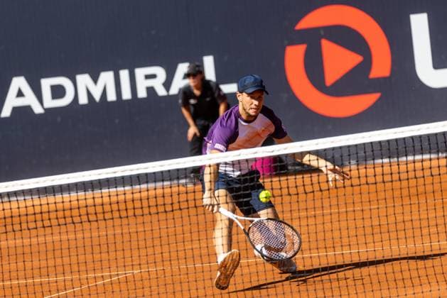 TENNIS - ATP, Tennis Herren Layjet Open BAD WALTERSDORF,AUSTRIA,21.SEP.23 - TENNIS - ATP Challenger Tour, Layjet Open. Image shows Filip Misolic (AUT).  GEPAxpictures xMaticxKlansek