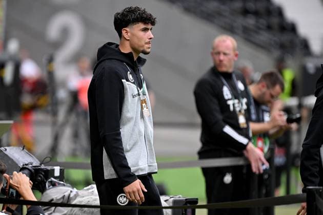 21.09.2023, xjhx, Fussball UEFA Conference League, Eintracht Frankfurt - FC Aberdeen emspor, v.l. Nacho Ferri of Eintracht Frankfurt (DFL DFB REGULATIONS PROHIBIT ANY USE OF PHOTOGRAPHS as IMAGE SEQUENCES and or QUASI-VIDEO) Frankfurt am Main
