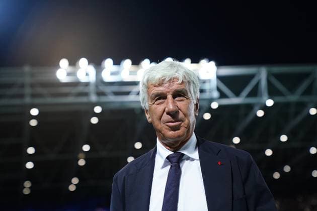 Foto Spada LaPresse 21 Settembre 2023 - Bergamo , Italia - calcio - Atalanta vs Rakow Czestochowa - Europa League 2023 2024 - Stadio Gewiss. Nella foto: Gian Piero Gasperini (Atalanta BC); September 21, 2023 Bergamo , Italy - sport, calcio - Atalanta vs Rakow Czestochowa - Europa League 2023 2024 - Gewiss Stadium . In the pic: Gian Piero Gasperini (Atalanta BC);  Copyright: xSpada LaPressex