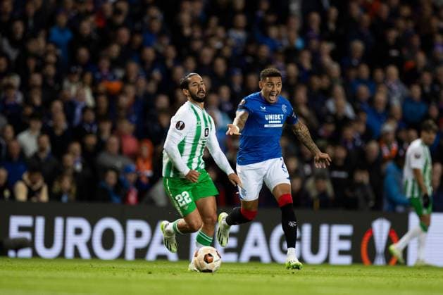 Rangers v Real Betis, UEFA Europa League, Group C, Football, Ibrox Stadium, Glasgow, UK - 21 Sep 2023  Copyright: xKirkxO Rourke RangersxFC Shutterstockx 14112753bd