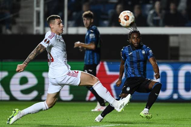 Mg Bergamo 21 09 2023 - Europa League Atalanta-Rakow Czestochowa foto Matteo Gribaudi Image nella foto: Ademola Lookman 