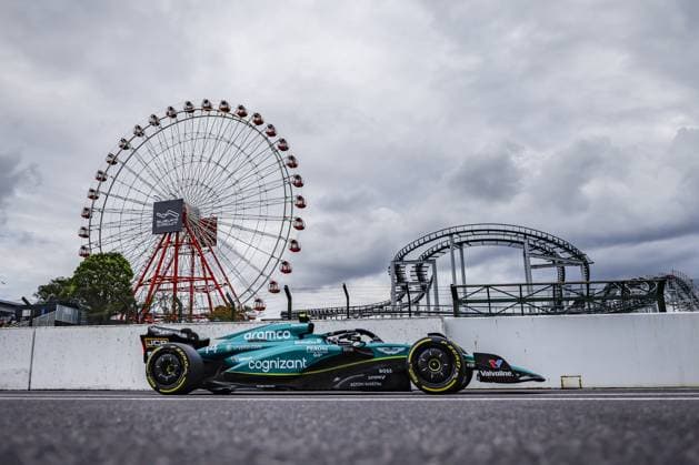 14 ALONSO Fernando (spa), Aston Martin F1 Team AMR23, action during the 2023 Formula 1 Lenovo Japanese Grand Prix, 16th round of the 2023 Formula One World Championship, WM, Weltmeisterschaft from September 22 to 24, 2023 on the Suzuka International Racing Course, in Suzuka - F1 - JAPANESE GRAND PRIX 2023 DPPI Panoramic  00123036__R5_9979