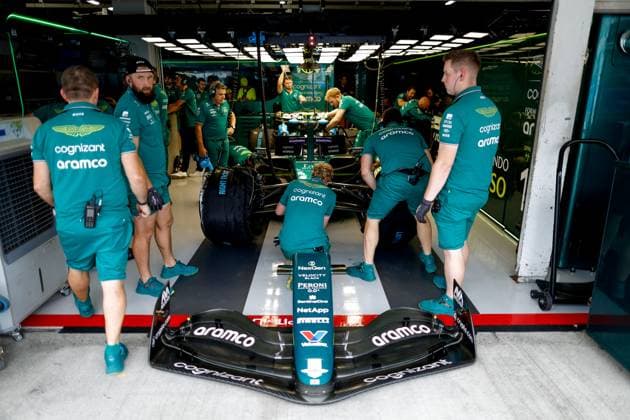 14 Fernando Alonso (ESP, Aston Martin Aramco Cognizant F1 Team), F1 Grand Prix of Japan at Suzuka International Racing Course on September 22, 2023 in Suzuka, Japan. (Photo by HOCH ZWEI) Suzuka Japan