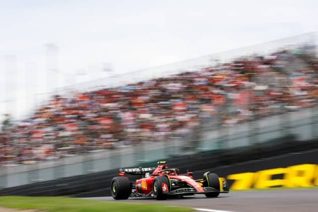 55 Carlos Sainz (ESP, Scuderia Ferrari), F1 Grand Prix of Japan at Suzuka International Racing Course on September 22, 2023 in Suzuka, Japan. (Photo by HOCH ZWEI) Suzuka Japan