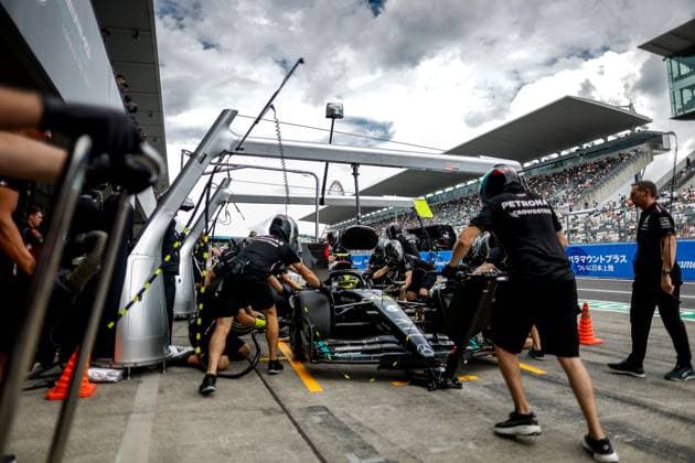 44 Lewis Hamilton (GBR, Mercedes-AMG Petronas F1 Team), F1 Grand Prix of Japan at Suzuka International Racing Course on September 22, 2023 in Suzuka, Japan. (Photo by HOCH ZWEI) Suzuka Japan