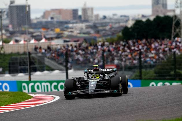 44 Lewis Hamilton (GBR, Mercedes-AMG Petronas F1 Team), F1 Grand Prix of Japan at Suzuka International Racing Course on September 22, 2023 in Suzuka, Japan. (Photo by HOCH ZWEI) Suzuka Japan