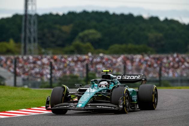 14 Fernando Alonso (ESP, Aston Martin Aramco Cognizant F1 Team), F1 Grand Prix of Japan at Suzuka International Racing Course on September 22, 2023 in Suzuka, Japan. (Photo by HOCH ZWEI) Suzuka Japan