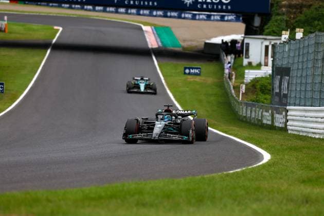 63 George Russell (GBR, Mercedes-AMG Petronas F1 Team), F1 Grand Prix of Japan at Suzuka International Racing Course on September 22, 2023 in Suzuka, Japan. (Photo by HOCH ZWEI) Suzuka Japan