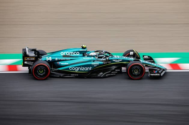 14 Fernando Alonso (ESP, Aston Martin Aramco Cognizant F1 Team), F1 Grand Prix of Japan at Suzuka International Racing Course on September 22, 2023 in Suzuka, Japan. (Photo by HOCH ZWEI) Suzuka Japan