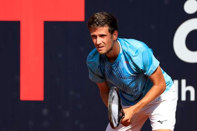 TENNIS - ATP, Tennis Herren Layjet Open BAD WALTERSDORF,AUSTRIA,22.SEP.23 - TENNIS - ATP Challenger Tour, Layjet Open. Image shows Vit Kopriva (CZE).  GEPAxpictures xMarioxBuehner-Weinrauch