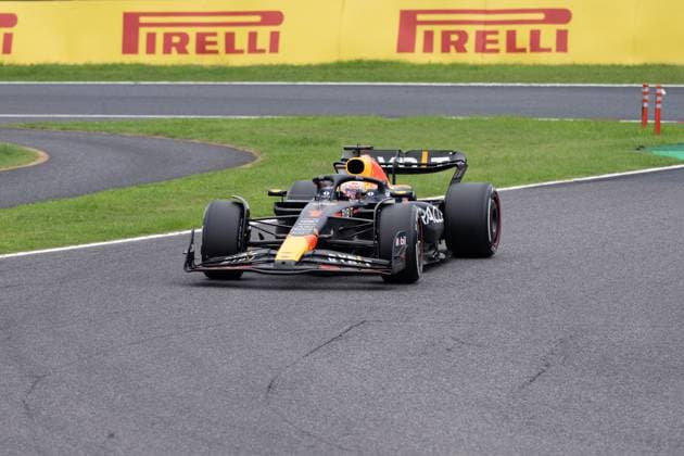 September 22, 2023, Suzuka, Mie Prefecture, Japan: MAX VERSTAPPEN (NED) of Red Bull Racing 1 races during FP1 on Practice Day at the Formula 1 Japanese Grand Prix. Suzuka Japan - ZUMAb177 20230922_aap_b177_115 Copyright: xTaidghxBarronx