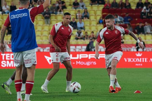 Vanderson (AS Monaco) - Caio Henrique Oliveira Silva (AS Monaco) FOOTBALL : AS Monaco vs OGC Nice - Ligue 1 Uber Eats - Monaco - 22 09 2023 NorbertScanella Panoramic 