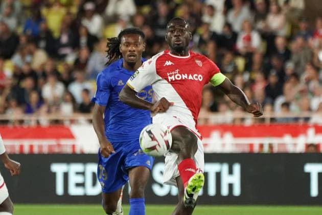 Youssouf Fofana (AS Monaco) FOOTBALL : AS Monaco vs OGC Nice - Ligue 1 Uber Eats - Monaco - 22 09 2023 NorbertScanella Panoramic 