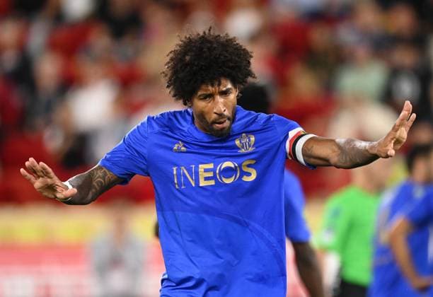 AS Monaco v OGC Nice - Ligue 1 Uber Eats Dante of OGC Nice reacts during the Ligue 1 Uber Eats match between AS Monaco and OGC Nice at Stade Louis II on September 22, 2023 in Monaco, Monaco. Monaco Stade Louis II Monaco Monaco Copyright: xNealxSimpson Sportsphoto APLx 13954935