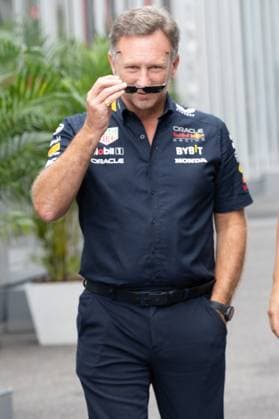 September 23, 2023, Suzuka, Mie Prefecture, Japan: Red Bull Racing s team principle CHRISTIAN HORNER arrives to the paddock for Qualifying for the 2023 Formula 1 Japanese Grand Prix Suzuka Japan - ZUMAb177 20230923_aap_b177_049 Copyright: xTaidghxBarronx