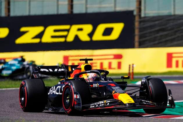 23rd September 2023; Suzuka Circuit, Suzuka, Japan; 2023 Formula 1 Lenovo Japanese Grand Prix; Qualifying Day; Number 1 Red Bull driver Max Verstappen during practice 3 at the Japanese Formula 1  ActionPlus12556157 StephenxBlackberry