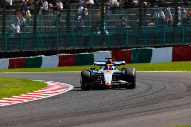 23rd September 2023; Suzuka Circuit, Suzuka, Japan; 2023 Formula 1 Lenovo Japanese Grand Prix; Qualifying Day; Number 23 Williams driver Alex Albon during practice 3 at the Japanese Formula 1  ActionPlus12556190 StephenxBlackberry