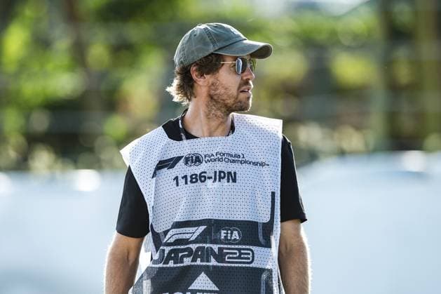 Sebastian Vettel (DEU), F1 Grand Prix of Japan at Suzuka International Racing Course on September 23, 2023 in Suzuka, Japan. (Photo by HOCH ZWEI) Suzuka Japan