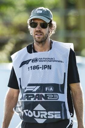 Sebastian Vettel (DEU), F1 Grand Prix of Japan at Suzuka International Racing Course on September 23, 2023 in Suzuka, Japan. (Photo by HOCH ZWEI) Suzuka Japan