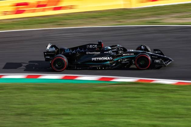 63 George Russell (GBR, Mercedes-AMG Petronas F1 Team), F1 Grand Prix of Japan at Suzuka International Racing Course on September 23, 2023 in Suzuka, Japan. (Photo by HOCH ZWEI) Suzuka Japan