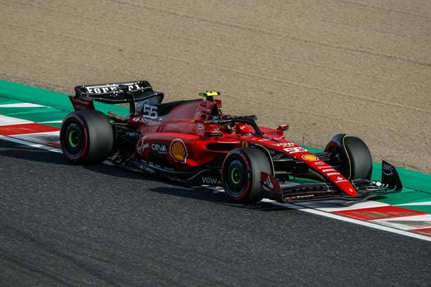55 Carlos Sainz (ESP, Scuderia Ferrari), F1 Grand Prix of Japan at Suzuka International Racing Course on September 23, 2023 in Suzuka, Japan. (Photo by HOCH ZWEI) Suzuka Japan