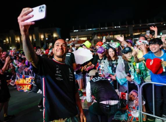 44 Lewis Hamilton (GBR, Mercedes-AMG Petronas F1 Team), F1 Grand Prix of Japan at Suzuka International Racing Course on September 23, 2023 in Suzuka, Japan. (Photo by HOCH ZWEI) Suzuka Japan
