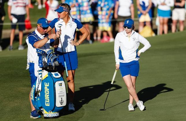 2023 Solheim Cup, Finca Cortesin, Andalucia, Spain 23 9 2023 Ireland™s Leona Maguire Leona Maguire 23 9 2023  Copyright: x INPHO MartinxSirasxLimax _MSL6597