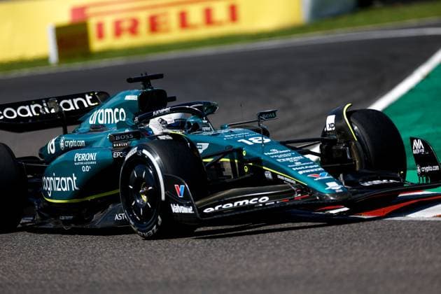 18 STROLL Lance (can), Aston Martin F1 Team AMR23, action during the 2023 Formula 1 Lenovo Japanese Grand Prix, 16th round of the 2023 Formula One World Championship, WM, Weltmeisterschaft from September 22 to 24, 2023 on the Suzuka International Racing Course, in Suzuka - F1 - JAPANESE GRAND PRIX 2023 DPPI Panoramic  00123036_F12023GP17JAP_JK178057