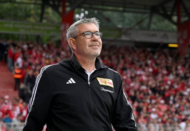 Fussball, Herren, Saison 2023 2024, 1. Bundesliga (5. Spieltag), 1. FC Union Berlin - TSG Hoffenheim, Trainer Urs Fischer (1. FC Union), 23.09.2023, Copyright: xMatthiasxKochx