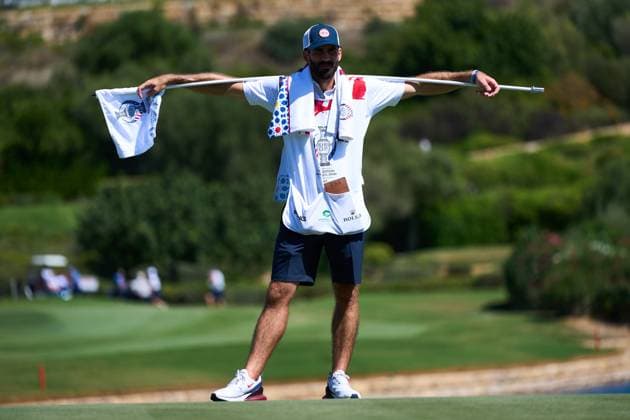 September 23, 2023, MALAGA, MALAGA, SPAIN: during the Solheim Cup 2023 in Finca Cortesin at Estepona on September 23, 2023 in Malaga, Spain. MALAGA SPAIN - ZUMAa181 20230923_zaa_a181_068 Copyright: xJoaquinxCorcherox