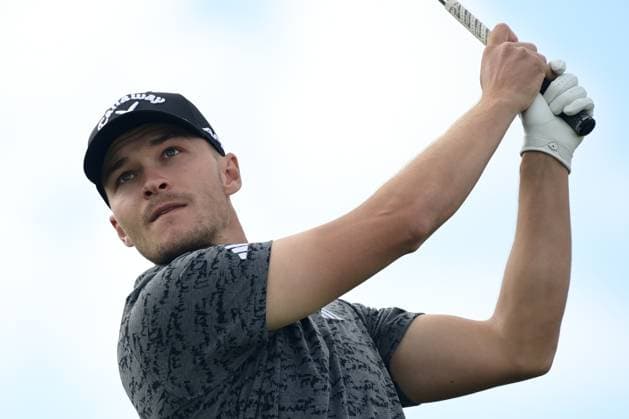 Golf, Cazoo Open de France in Saint-Quentin-en-Yvelines Rasmus Hojgaard ( DEN ) GOLF : Cazoo Open de France - St Quentin en Yvelines - 23 09 2023 FedericoPestellini Panoramic 
