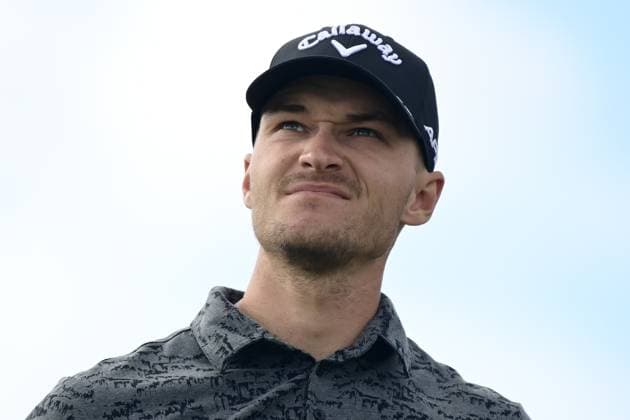 Golf, Cazoo Open de France in Saint-Quentin-en-Yvelines Rasmus Hojgaard ( DEN ) GOLF : Cazoo Open de France - St Quentin en Yvelines - 23 09 2023 FedericoPestellini Panoramic 