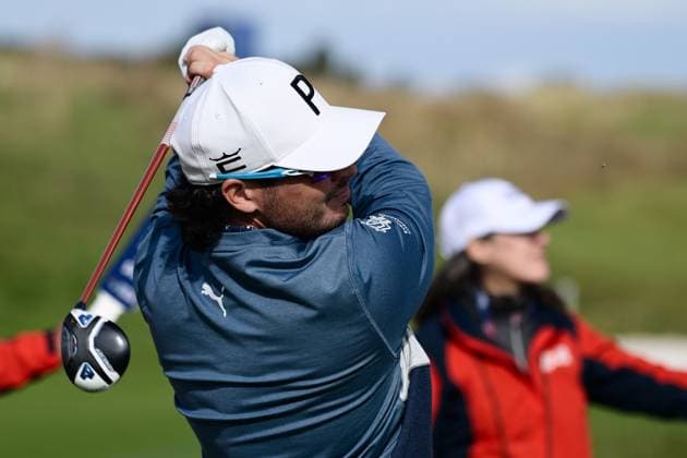 Golf, Cazoo Open de France in Saint-Quentin-en-Yvelines Ewen Ferguson ( SCO ) GOLF : Cazoo Open de France - St Quentin en Yvelines - 23 09 2023 FedericoPestellini Panoramic 