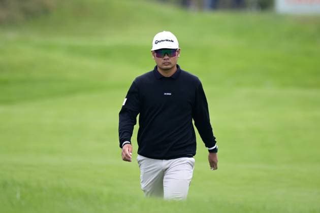 Golf, Cazoo Open de France in Saint-Quentin-en-Yvelines Ryo Hisatsune ( JPN ) - GOLF : Cazoo Open de France - St Quentin en Yvelines - 23 09 2023 FedericoPestellini Panoramic 