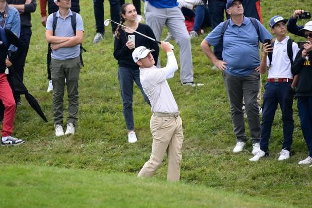 Golf, Cazoo Open de France in Saint-Quentin-en-Yvelines Yannick Paul ( GER ) - GOLF : Cazoo Open de France - St Quentin en Yvelines - 23 09 2023 FedericoPestellini Panoramic 