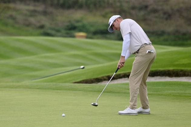 Golf, Cazoo Open de France in Saint-Quentin-en-Yvelines Yannick Paul ( GER ) - GOLF : Cazoo Open de France - St Quentin en Yvelines - 23 09 2023 FedericoPestellini Panoramic 