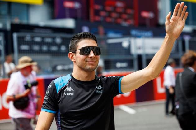 24th September 2023; Suzuka Circuit, Suzuka, Japan; 2023 Formula 1 Lenovo Japanese Grand Prix; Race Day; Number 31 Alpine driver Esteban Ocon before the race during the drivers parade  ActionPlus12557229 StephenxBlackberry