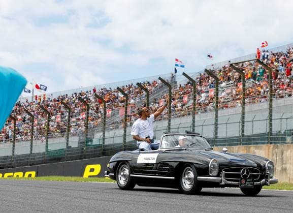 44 Lewis Hamilton (GBR, Mercedes-AMG Petronas F1 Team), F1 Grand Prix of Japan at Suzuka International Racing Course on September 24, 2023 in Suzuka, Japan. (Photo by HOCH ZWEI) Suzuka Japan
