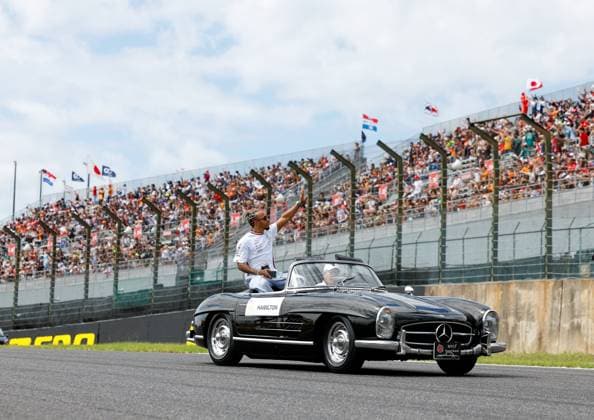 44 Lewis Hamilton (GBR, Mercedes-AMG Petronas F1 Team), F1 Grand Prix of Japan at Suzuka International Racing Course on September 24, 2023 in Suzuka, Japan. (Photo by HOCH ZWEI) Suzuka Japan