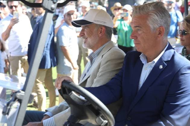 Usa vs Europe 2023 Solheim Cup at Finca Cortesín, Andalucía, Spain, 18-24 Sept: KING FELIPE VI Cordon Press