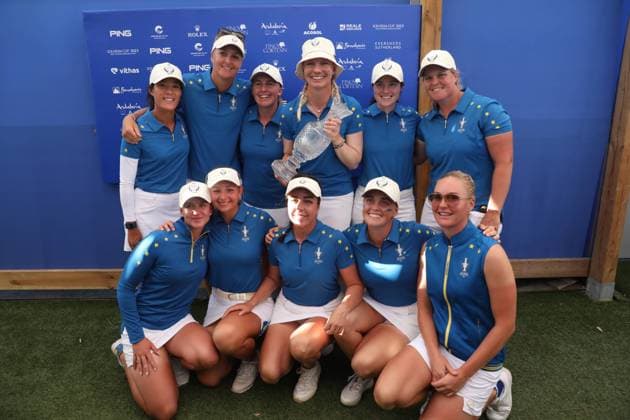 Sport Bilder des Tages Usa vs Europe 2023 Solheim Cup at Finca Cortesín, Andalucía, Spain, 18-24 Sept: Cordon Press