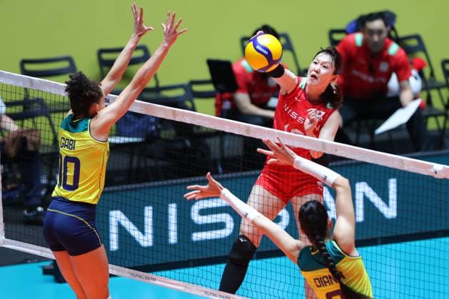 Arisa Inoue (JPN), SEPTEMBER 24, 2023 - Volleyball : FIVB Road To Paris Volleyball Qualifier World Cup 2023 Japan, Women s tournament match between Japan - Brazil at the Yoyogi National Stadium in Tokyo, Japan. Noxthirdxpartyxsales  (230327843)