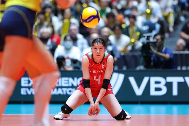 Mayu Ishikawa (JPN), SEPTEMBER 24, 2023 - Volleyball : FIVB Road To Paris Volleyball Qualifier World Cup 2023 Japan, Women s tournament match between Japan - Brazil at the Yoyogi National Stadium in Tokyo, Japan. Noxthirdxpartyxsales  (230331212)