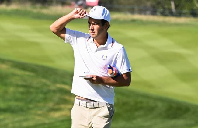 Ryder Cup 2023, Practice and Previews, Golf, Marco Simone Golf & Country Club, Rome, Italy - 25 Sep 2023  Copyright: xGreigxCowie Shutterstockx 14125227g