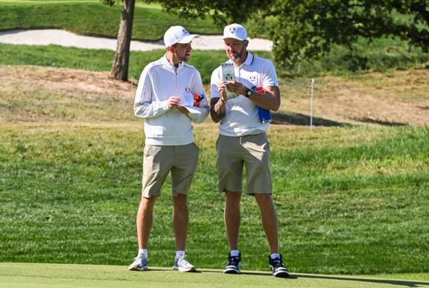 Ryder Cup 2023, Practice and Previews, Golf, Marco Simone Golf & Country Club, Rome, Italy - 25 Sep 2023  Copyright: xGreigxCowie Shutterstockx 14125227l