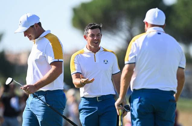 Ryder Cup 2023, Practice and Previews, Golf, Marco Simone Golf & Country Club, Rome, Italy - 26 Sep 2023  Copyright: xGreigxCowie Shutterstockx 14126884h