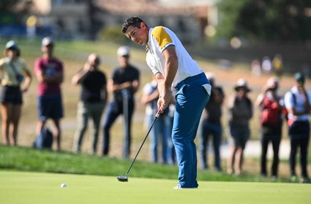 Ryder Cup 2023, Practice and Previews, Golf, Marco Simone Golf & Country Club, Rome, Italy - 26 Sep 2023  Copyright: xGreigxCowie Shutterstockx 14126884g