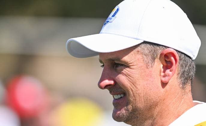 Ryder Cup 2023, Practice and Previews, Golf, Marco Simone Golf & Country Club, Rome, Italy - 26 Sep 2023  Copyright: xGreigxCowie Shutterstockx 14126884cc