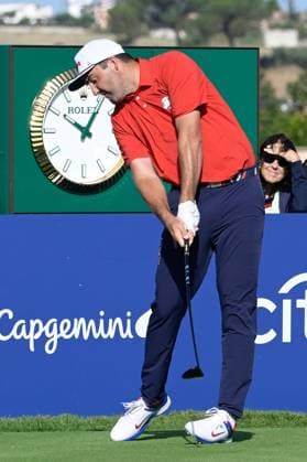 Scottie Scheffler (USA) during the Ryder Cup 2023 at Marco Simone Golf & Country Club on September 26, 2023 in Rome Italy.  Copyright: xFabrizioxCorradetti IPAxSportx x xx IPA_40570625 IPA_IPA40570625